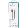 eSTUFF ES602160 Lightning-kaapeli 1 m ruostumaton teräs
