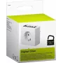 Älypistorasia MicroConnect GRUTIMER3 — sisäkäyttöön tarkoitettu ajastin LCD-näytöllä, 110×81×78 mm, valkoinen