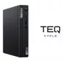 Teqcycle Lenovo ThinkCentre M70q Intel® Core™ i5 i5-10400T 16 GB DDR4-SDRAM 256 GB SSD Windows 11 Pro Mini-PC musta