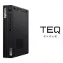 Teqcycle Lenovo ThinkCentre M80q Intel® Core™ i5 i5-10500T 16 GB DDR4-SDRAM 256 GB SSD Windows 11 Pro Mini-PC musta