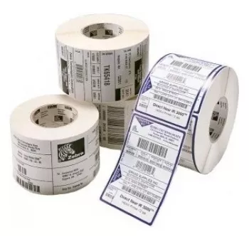 Tarrarulla Zebra Z-Ultimate 3000T valkoinen pysyvä liima polyesteri 102×25 mm, 5180 tarraa/rulla