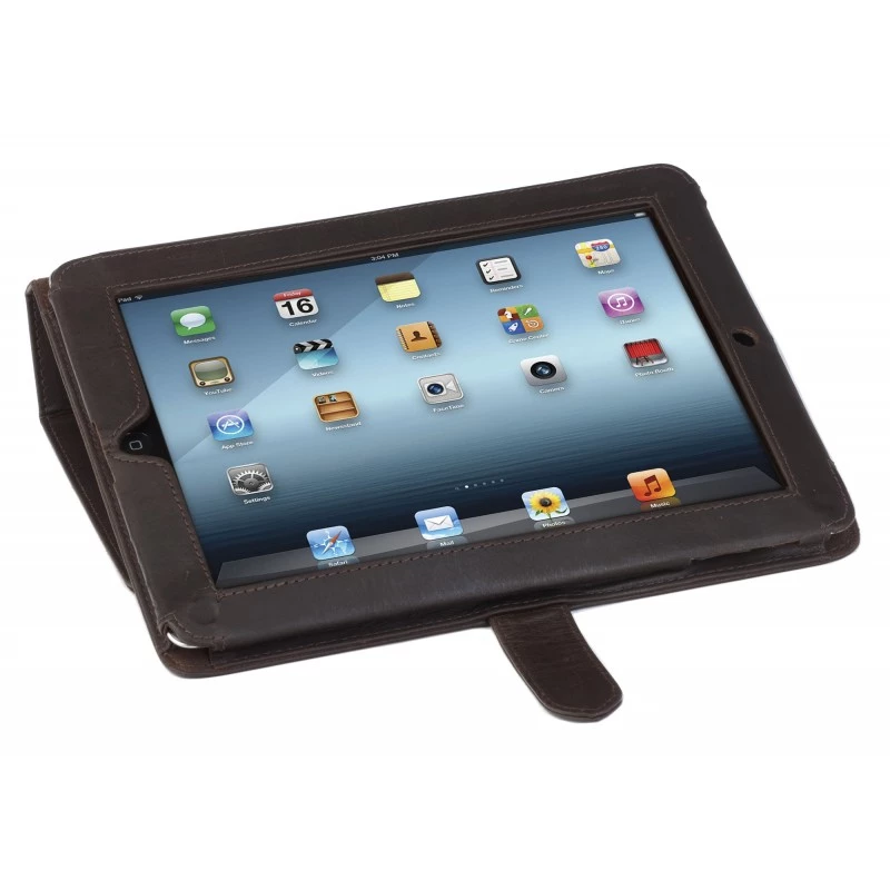 Folio-tablettikotelo dbramante Hunter Dark iPad 2:lle, nahka, 24,6 cm (9,7