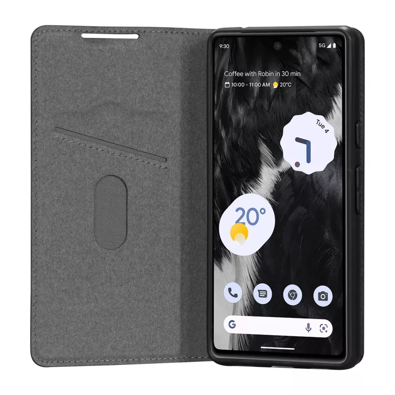 dbramante1928 Oslo - Google Pixel 7a - musta, folio, Google, Pixel 7a, 15,5 cm (6,1