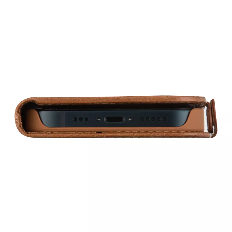 dbramante1928 Copenhagen – iPhone 15 Plus – Tan, folio, Apple, iPhone 15 Plus, ruskea