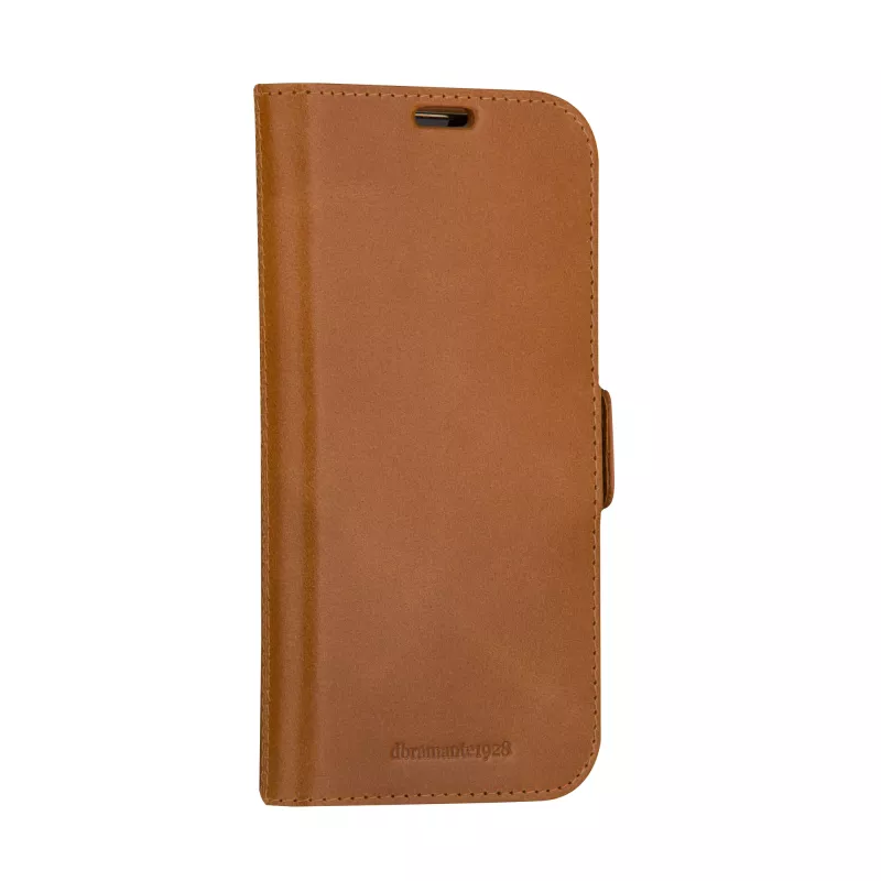 dbramante1928 Copenhagen – iPhone 15 Plus – Tan, folio, Apple, iPhone 15 Plus, ruskea