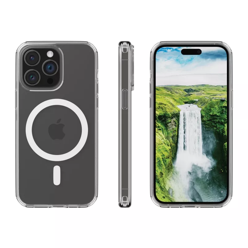 dbramante1928 Iceland Ultra D3O MagSafe - iPhone 15 Pro - kirkas jykevä kotelo