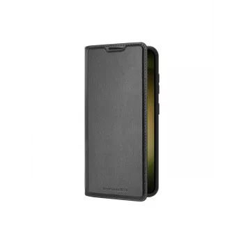 Puhelinkotelo dbramante1928 Bergen Samsung Galaxy S24:lle, nahka ja kierrätetty muovi, sopii 6,2 tuuman näytölle, musta
