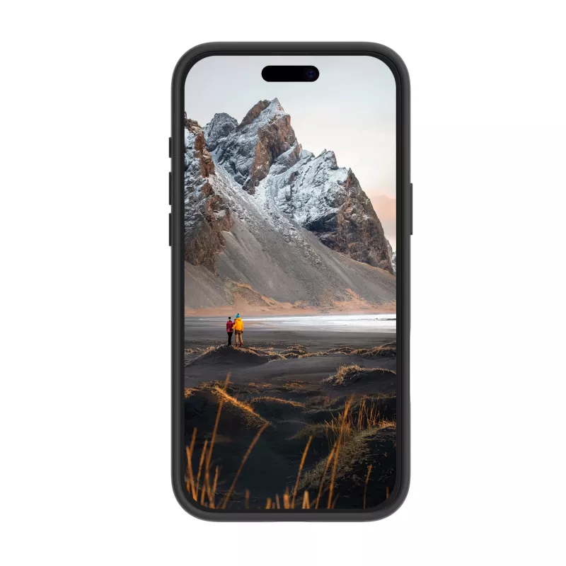 dbramante1928 Iceland Ultra D3O MS Kick - iPhone 16 Plus - musta iskunkestävä kotelo