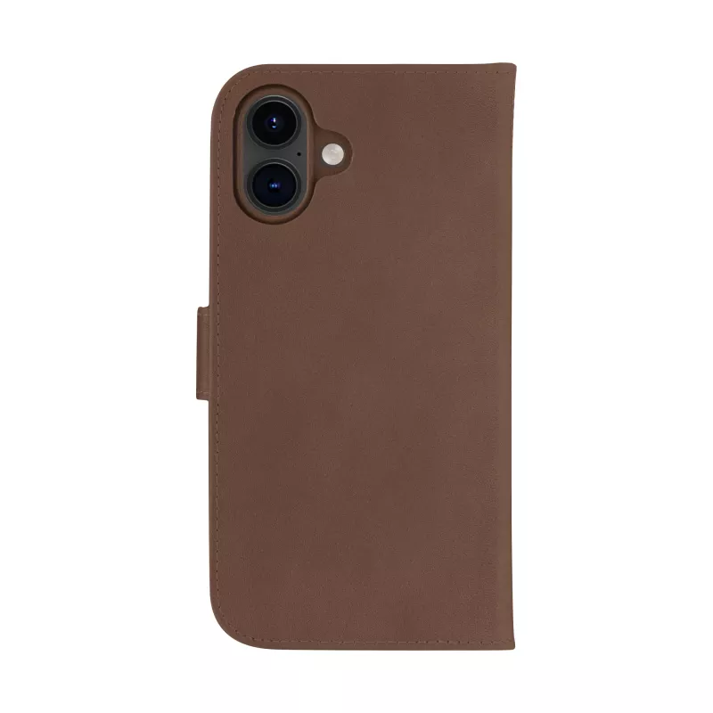 dbramante1928 Lynge MagSafe - iPhone 16 Plus - Dark Tan, folio, Apple, iPhone 16 Plus, 17 cm (6,7 tuumaa), tan
