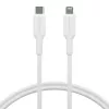 dbramante1928 re-charge - kaapeli 1 m USB-C–Lightning - valkoinen, 1 m, USB-C, USB 2.0, 0,48 Gbit/s, valkoinen