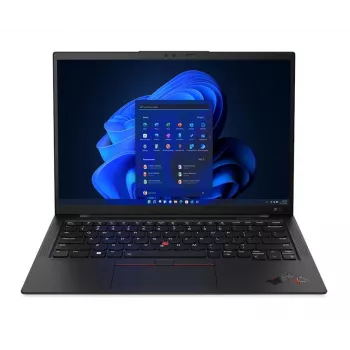 T1A Lenovo ThinkPad X1 Carbon Gen 10 kunnostettu Intel® Core™ i7 i7-1265U kannettava tietokone 35,6 cm (14 tuumaa) 16 GB LPDDR5-SDRAM 1 TB SSD Windows 11 Pro saksa musta