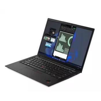 T1A Lenovo ThinkPad X1 Carbon Gen 10 kunnostettu Intel® Core™ i7 i7-1265U kannettava tietokone 35,6 cm (14 tuumaa) 16 GB LPDDR5-SDRAM 1 TB SSD Windows 11 Pro saksa musta