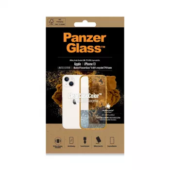 PanzerGlass ® ClearCaseColor™ iPhone 13 - Tangerine. Kotelotyyppi: kotelo, merkkisopivuus: Apple, yhteensopivuus: Apple - iPhone 13, tuotteen väri: oranssi