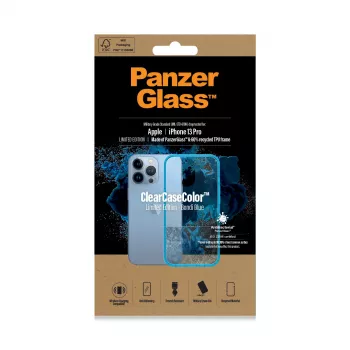 Suojakotelo PanzerGlass ClearCaseColor iPhone 13 Pro Bondie Blue