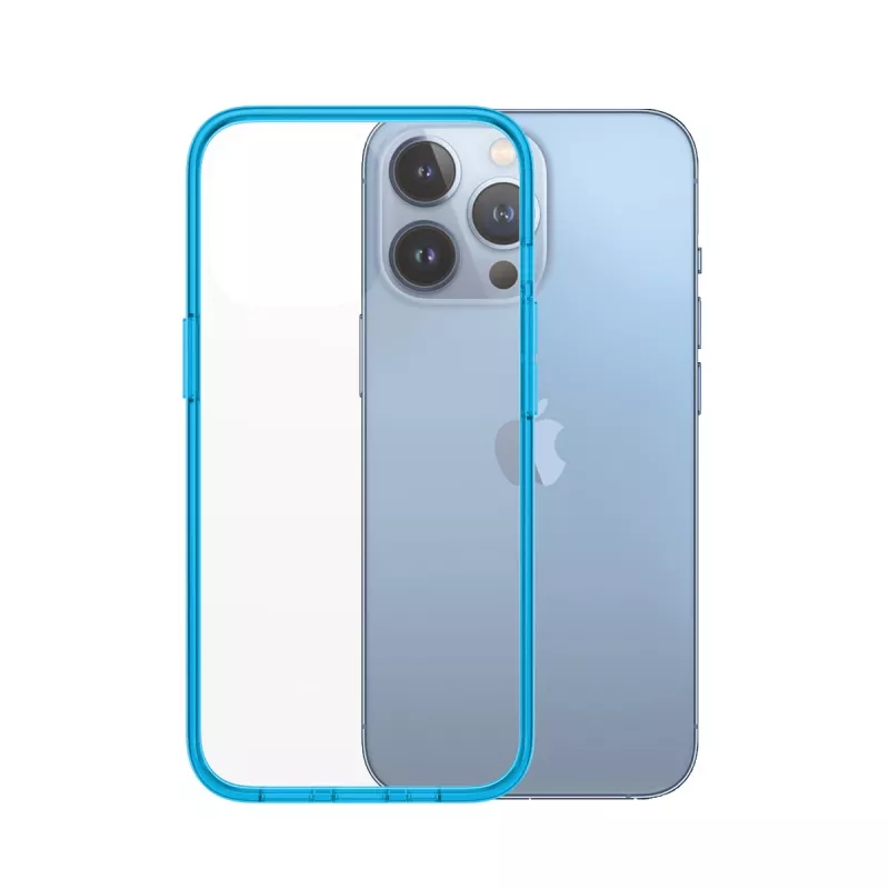 Suojakotelo PanzerGlass ClearCaseColor iPhone 13 Pro Bondie Blue