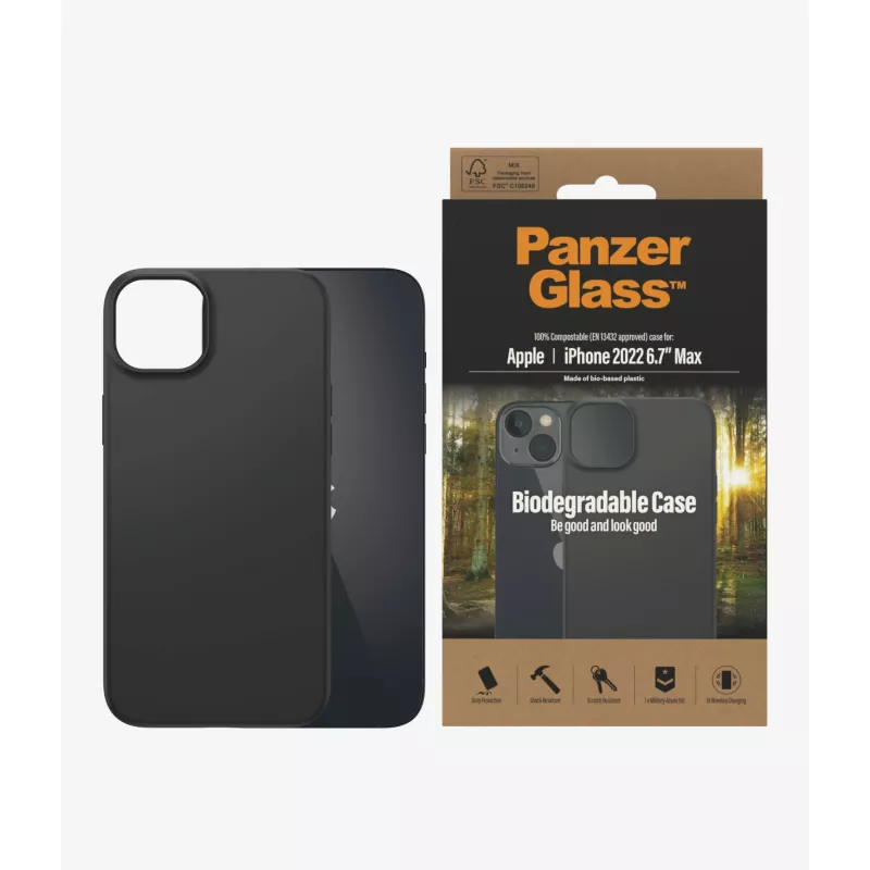 PanzerGlass biohajoava puhelinkotelo 17 cm (6,7 tuumaa)