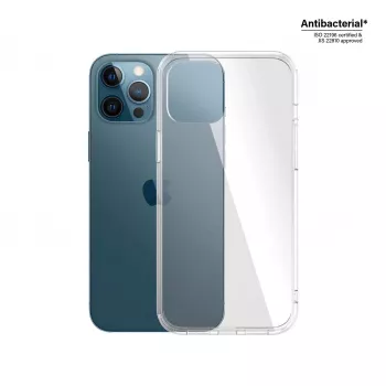 PanzerGlass ® HardCase läpinäkyvä iPhone 12 Pro Max, kotelo, Apple, Apple - iPhone 12 Pro Max, läpinäkyvä