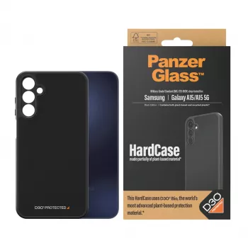 PanzerGlass® HardCase musta ja D3O® Samsung Galaxy A15 | A15 5G