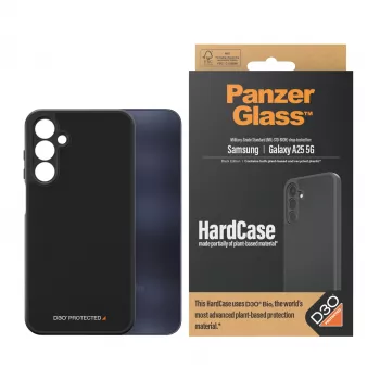 PanzerGlass HardCase D3O MagSafe -tuella, Samsung Galaxy A25 5G, läpinäkyvä