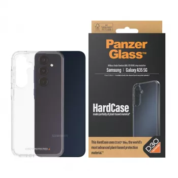 PanzerGlass® HardCase läpinäkyvä ja D3O® Samsung Galaxy A35 5G
