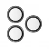 PanzerGlass Hoops kameran linssinsuoja iPhone 13 Pro 13 Pro Max musta naarmuuntumaton