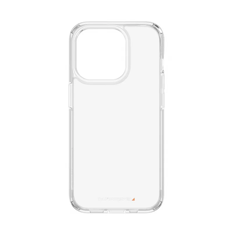PanzerGlass® HardCase läpinäkyvä ja D3O® iPhone 15 Pro