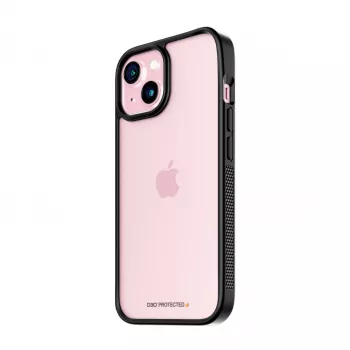 Suojakotelo PanzerGlass ClearCase iPhone 15 D3O läpinäkyvä
