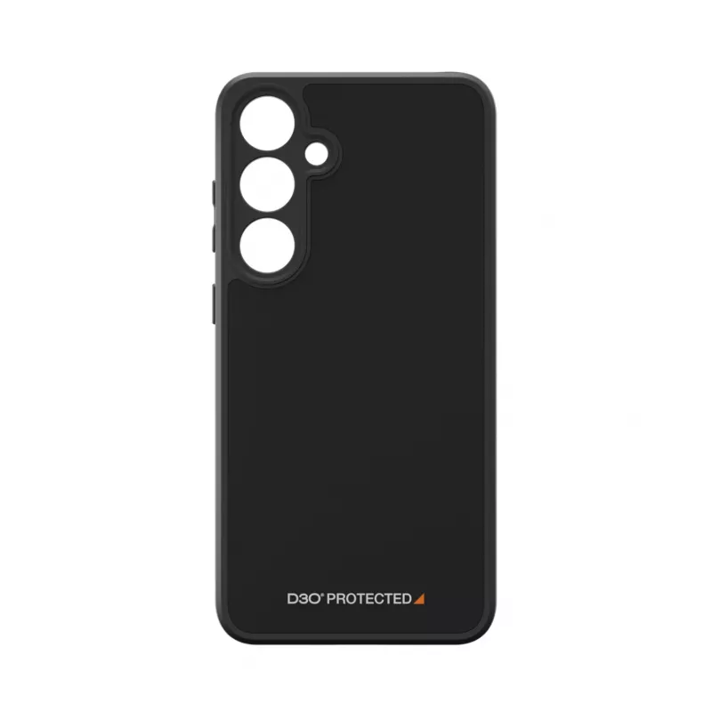 PanzerGlass® HardCase musta ja D3O® Samsung Galaxy S24+, suojakotelo, Samsung, Samsung - Galaxy S24 Plus, musta