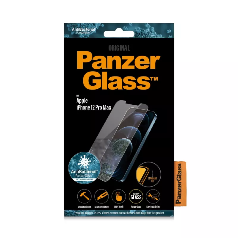 Näytönsuojakalvo PanzerGlass Apple iPhone 12 Pro Max Standard Fit