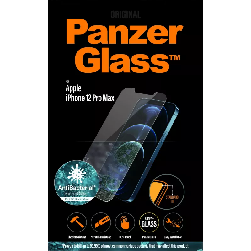 Näytönsuojakalvo PanzerGlass Apple iPhone 12 Pro Max Standard Fit