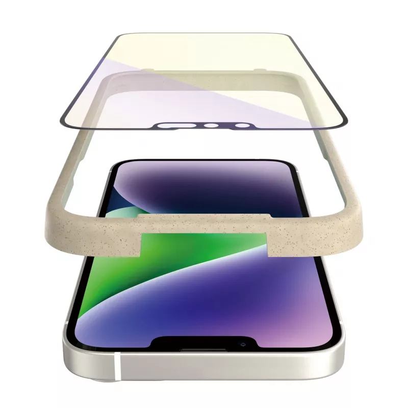 PanzerGlass ® sinivaloa suodattava näytönsuoja iPhone 14 Plus | 13 Pro Max | Ultra-Wide Fit ja EasyAligner