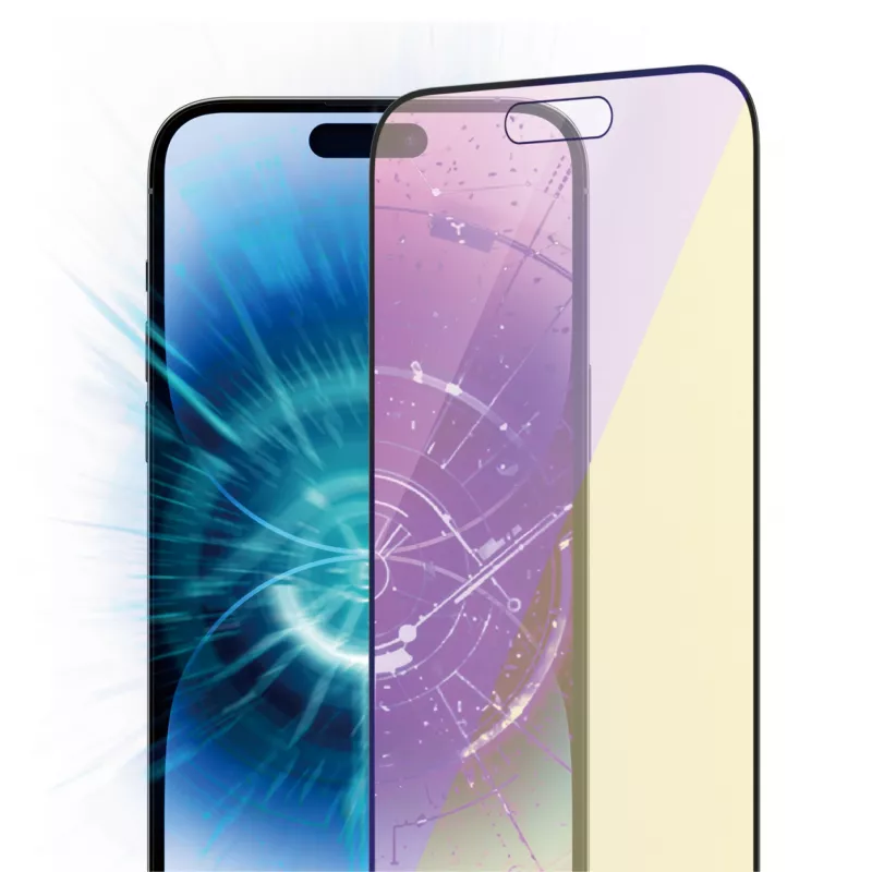 PanzerGlass ® sinivaloa suodattava näytönsuoja iPhone 14 Pro Max | Ultra-Wide Fit ja EasyAligner