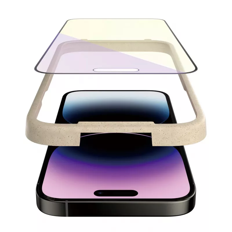 PanzerGlass ® sinivaloa suodattava näytönsuoja iPhone 14 Pro Max | Ultra-Wide Fit ja EasyAligner