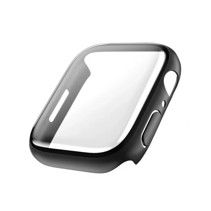 PanzerGlass Full Body -näytönsuoja Apple Watch Series 9/8/7 41 mm, musta (3663)