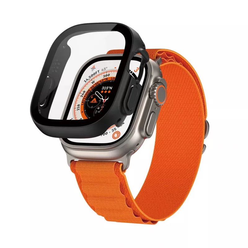 PanzerGlass ® näytönsuojakalvo Full Body D3O® Apple Watch Ultra | 49mm | musta