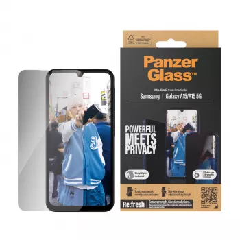 PanzerGlass® tietosuoja Samsung Galaxy A15 | A15 5G | Ultra-Wide Fit EasyAligner-telineellä