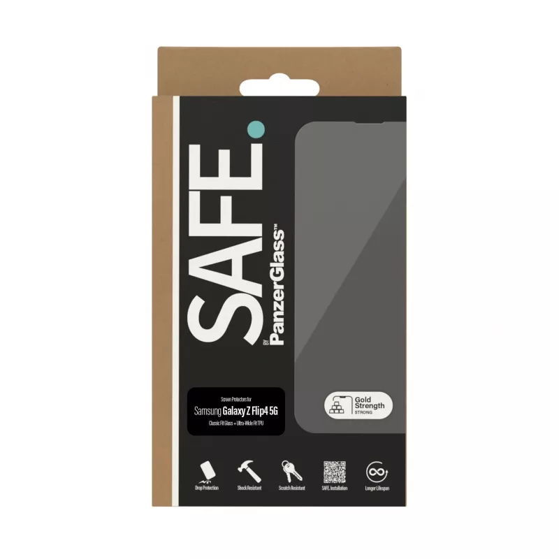 PanzerGlass SAFE. by ® näytönsuoja Samsung Galaxy Z Flip4 5G