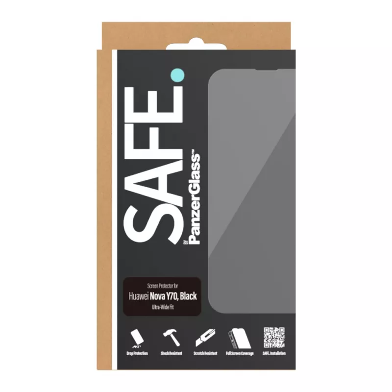 PanzerGlass SAFE. by ® näytönsuojakalvo Huawei Nova Y70 | Y70 Plus | Y71