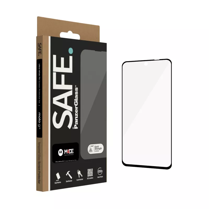 PanzerGlass SAFE. by ® näytönsuojakalvo Motorola moto g32 | Ultra-Wide Fit