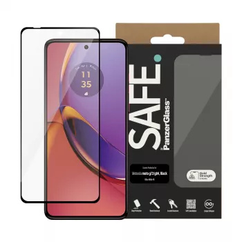 PanzerGlass SAFE. by ® näytönsuoja Motorola MOTO G84 5G | G72 | Ultra-Wide Fit