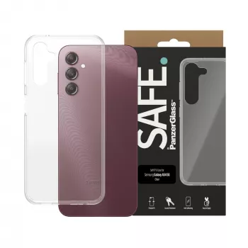 PanzerGlass SAFE. by ® TPU-kotelo Samsung Galaxy A14 | A14 5G | läpinäkyvä
