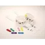 Zebra klipsit QuickClip-rannekkeisiin sininen 97032-BLUE