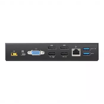 Kunnostettu Lenovo ThinkPad USB-C Dock 40A9, luokka A, 365 mm, 256,8 mm, 19,1 mm, 2 kg
