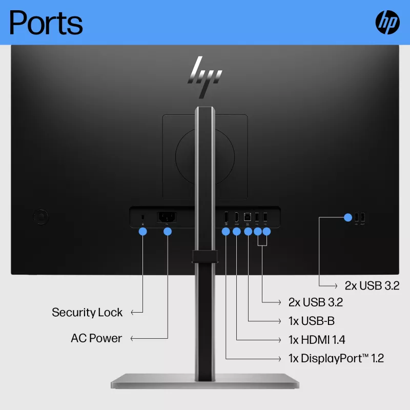 Näyttö HP E27 G5 27