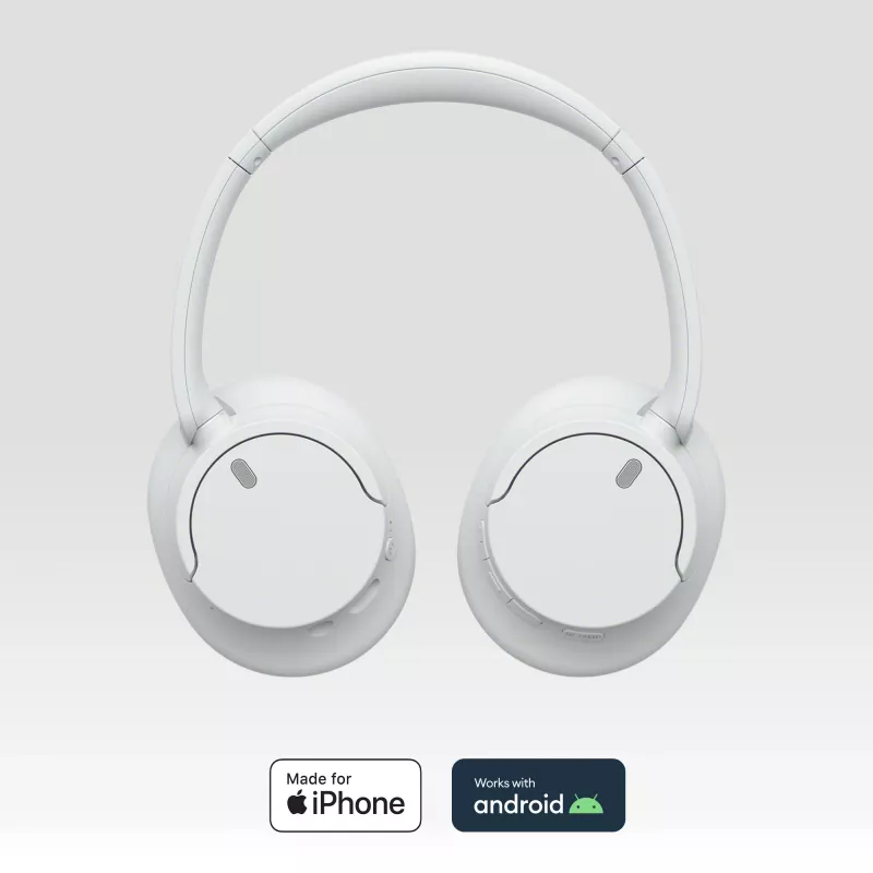 Sony WH-CH720 headset johdollinen & langaton panta puhelut/musiikki USB Type-C Bluetooth valkoinen