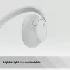 Sony WH-CH720 headset johdollinen & langaton panta puhelut/musiikki USB Type-C Bluetooth valkoinen