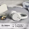Sony WH-CH720 headset johdollinen & langaton panta puhelut/musiikki USB Type-C Bluetooth valkoinen