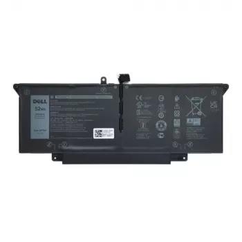 Origin Storage Dell -akku 4 kennoa 52 Wh 6500 mAh 7,6 V musta