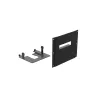 Ergonomic Solutions SpacePole Kiosk SPK610-02 POS-järjestelmän lisävaruste POS-tulostimen suojus musta metalli