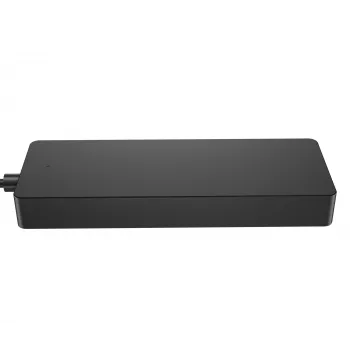 USB-C Travel Hub G3 — HP, USB 3.2 Gen 2 Type-C -isäntä, HDMI, USB-A, PD jopa 65 W, 116×41,9×14,5 mm